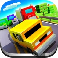 Unduh Blocky Highway (mod, uang tanpa batas/tidak terkunci) 1.2.0 APK untuk Android