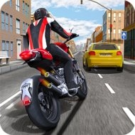 Unduh Race The Traffic Moto (mod, uang/bahan bakar) 1.0.15 APK untuk Android