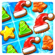 Скачать рождественские cookie – Fun Match 3 (Mod, Unlimited Coins) 2.1.2 APK для Android