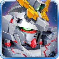 Скачать SD Gundam Strikers (MOD, враг не движется) 1.5.5 APK для Android