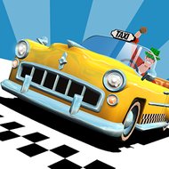 Скачать Crazy Taxi City Rush (MOD, Unlimited Money) 1.7.0 APK для Android