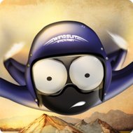 Unduh Wingsuit Stickman (mod, tidak terkunci) 2.5 APK untuk Android