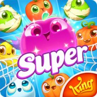 Unduh Farm Heroes Super Saga (Mod, Lives/Boosters) 0.45.14 APK untuk Android