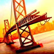 Unduh Bridge Construction Simulator (mod, petunjuk tak terbatas) 1.2.7 APK untuk Android