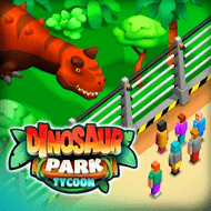 Télécharger le magnat du parc de dinosaure inactif (mod, argent illimité) 0.9.3 apk pour Android