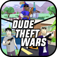 Скачать Dude Theft Wars (MOD, Unlimited Money) 0.9.0.9a10 APK для Android