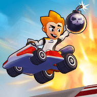 Скачать Boom Karts (MOD, разблокированные автомобили) 1.4.1.2 APK для Android