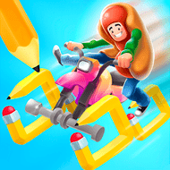 Скачать Scribble Rider! (MOD, неограниченные монеты) 1.960 APK для Android