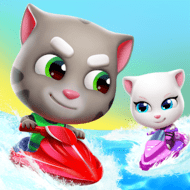 Unduh Talking Tom Jetski 2 (Mod, Koin Tidak Terbatas) 1.5.3.497 APK untuk Android